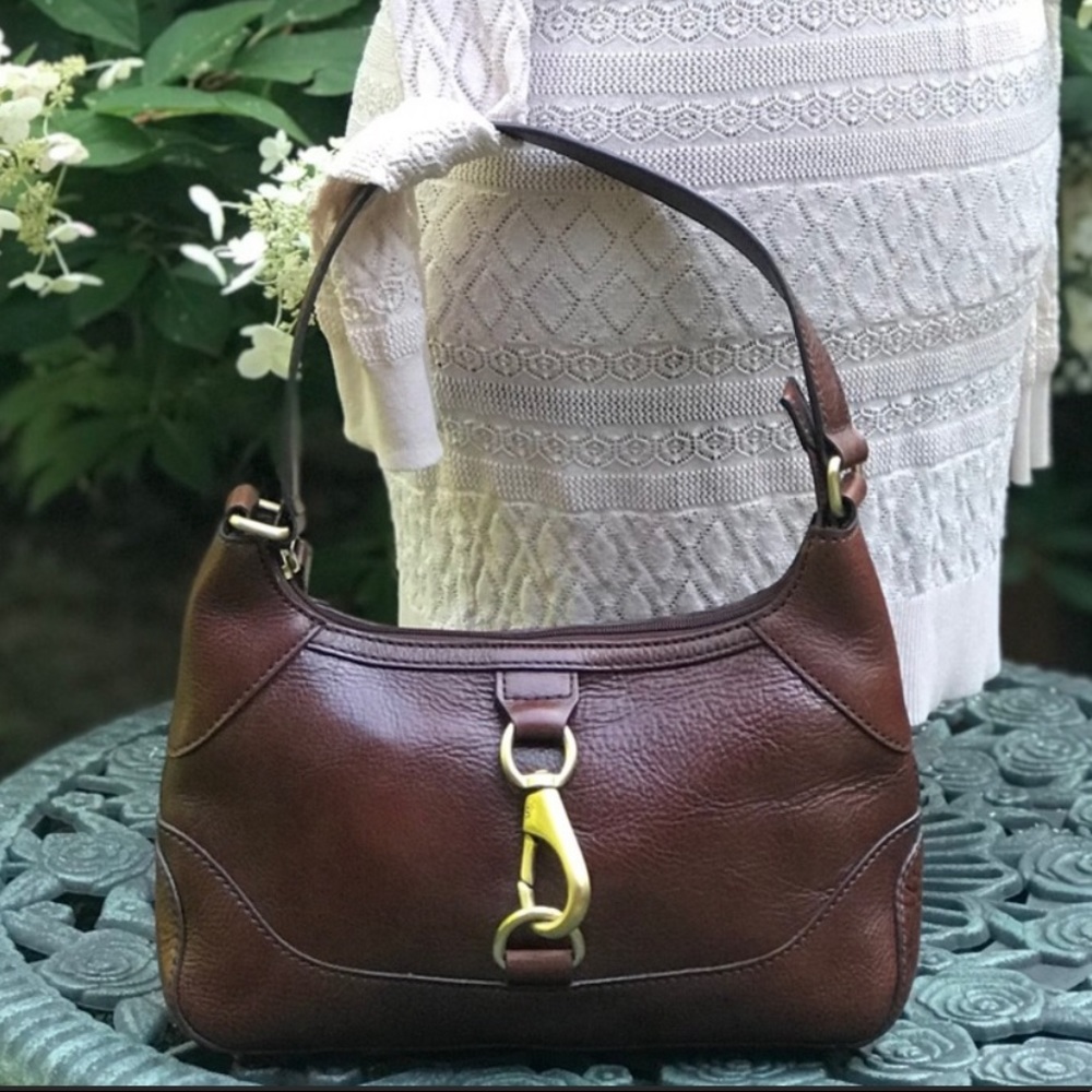 Beautiful Wilsons Smooth Brown Leather Bag 🌸 - Picture 4 of 8
